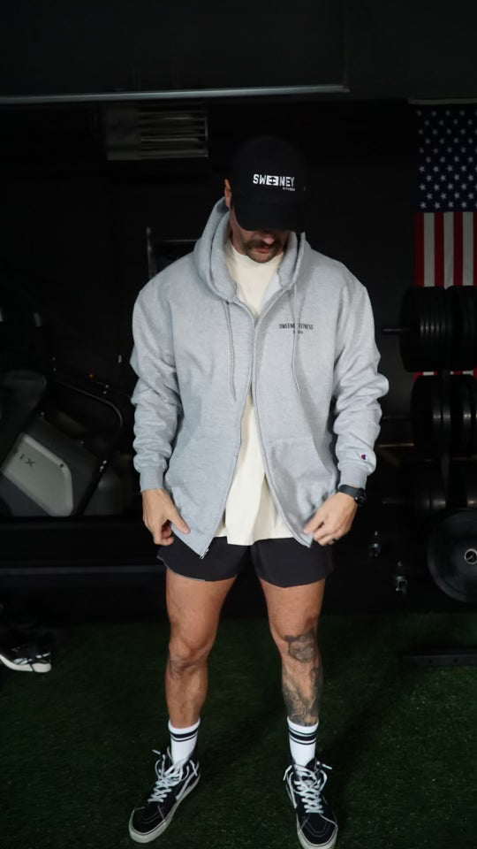 Sweeney Fitness Skully Logo Zip-Up