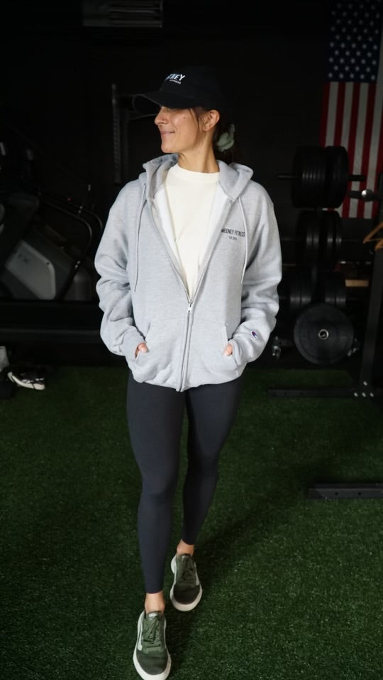 Sweeney Fitness Skully Logo Zip-Up