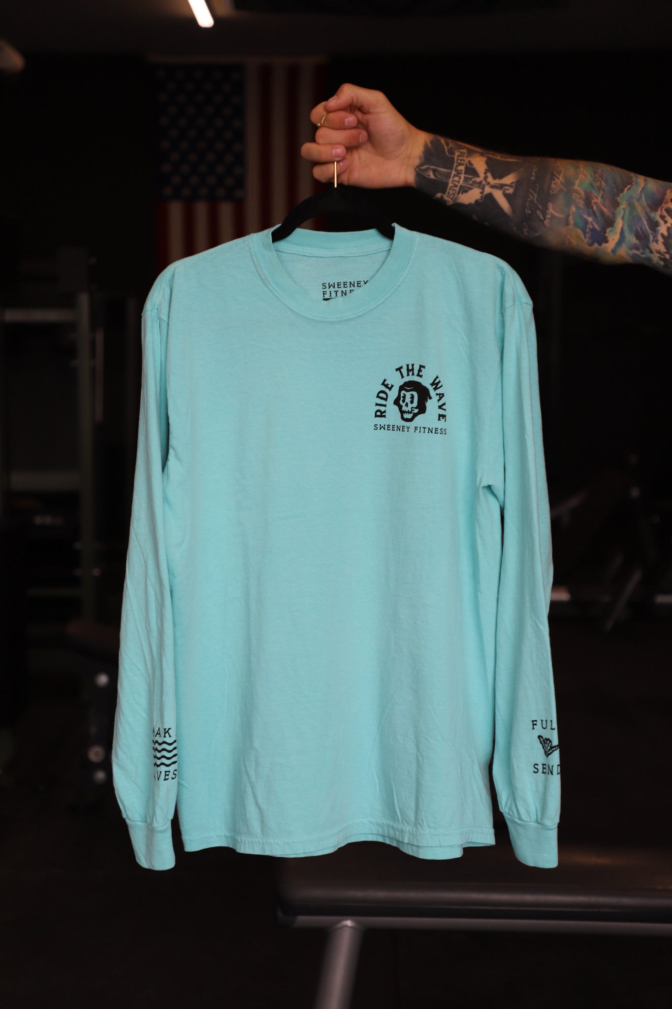 "Ride The Wave" Long Sleeve Shirts