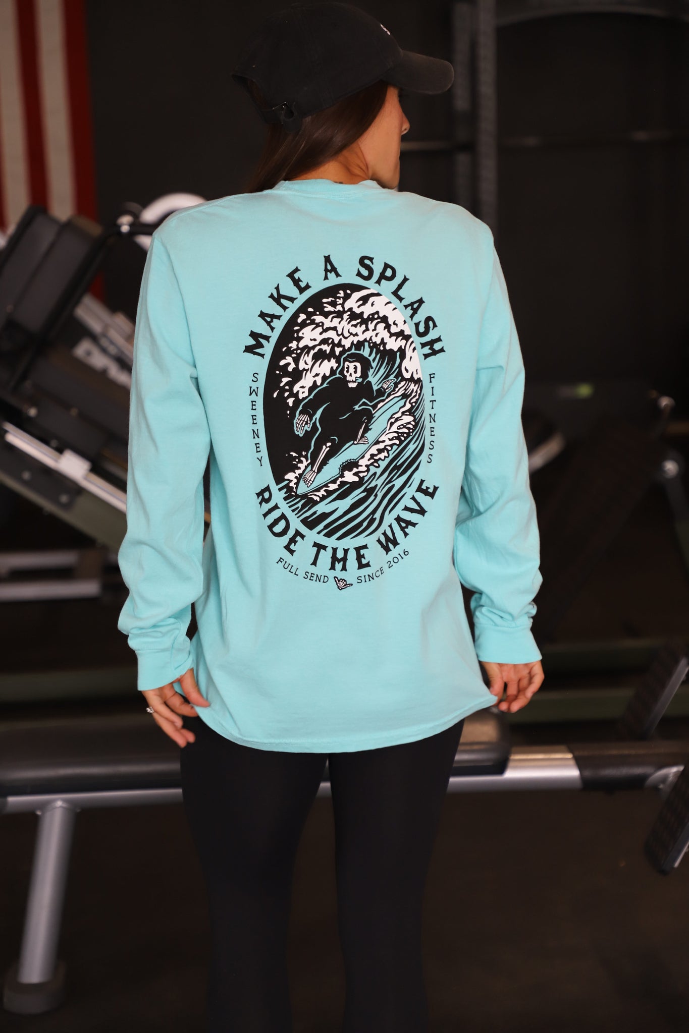"Ride The Wave" Long Sleeve Shirts